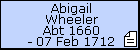 Abigail Wheeler