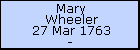 Mary Wheeler