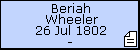 Beriah Wheeler