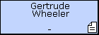 Gertrude Wheeler