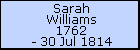 Sarah Williams