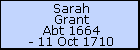 Sarah Grant
