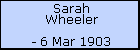 Sarah Wheeler